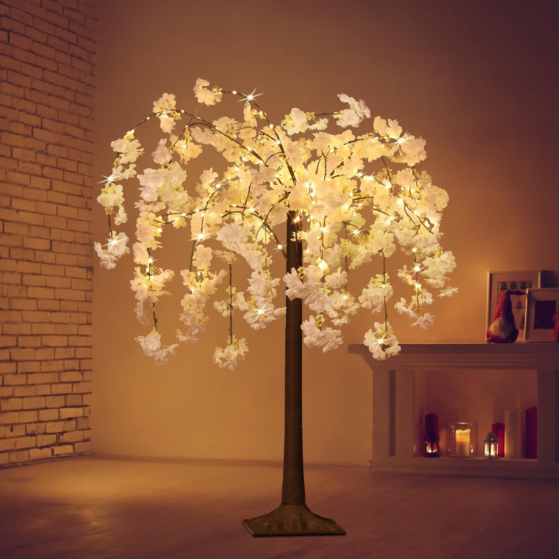 Lighted Cherry Blossom Tree