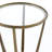 Beulah Glass Top End Table