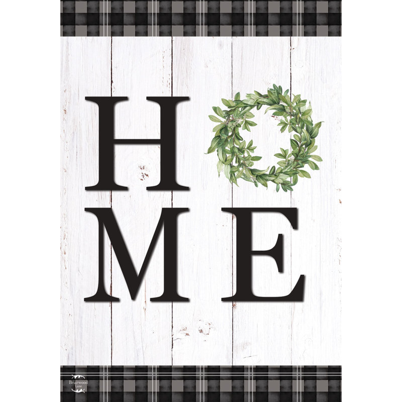 Drapeau de jardin rustique Home Everyday