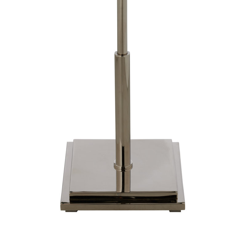 St. Dunstan Floor Lamp, Polished Nickel