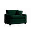 Fauteuil d'appoint simple en velours côtelé-1410417121