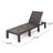 Caston Outdoor Wicker Chaise Lounge Set , Cushion Included-28680418