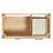 Cambridge Single Bathroom Vanity with Carrara Marble Top-107364716