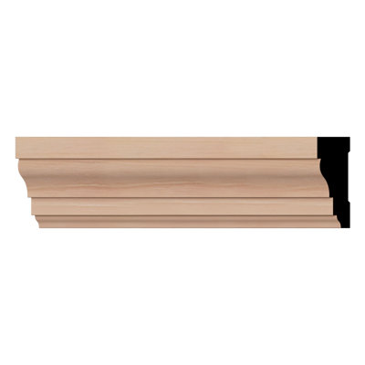 WM366 - Americraft Colonial Casing Solid Hardwood Moulding, 11/16"D x 2 1/4"W x 96"L, Stain Grade Cherry