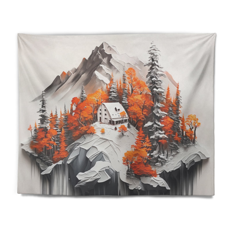Polyester Tapestry, 32" H x 39" W