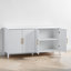 Buffet Condola, table de buffet, armoire de salle à manger, crédence de bureau avec excellente performance de rangement-1554128611
