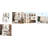 Lighted Vanity Table Set - 10pcs 3-Color Dimmable Bulbs, 2 Drawers-1048818501