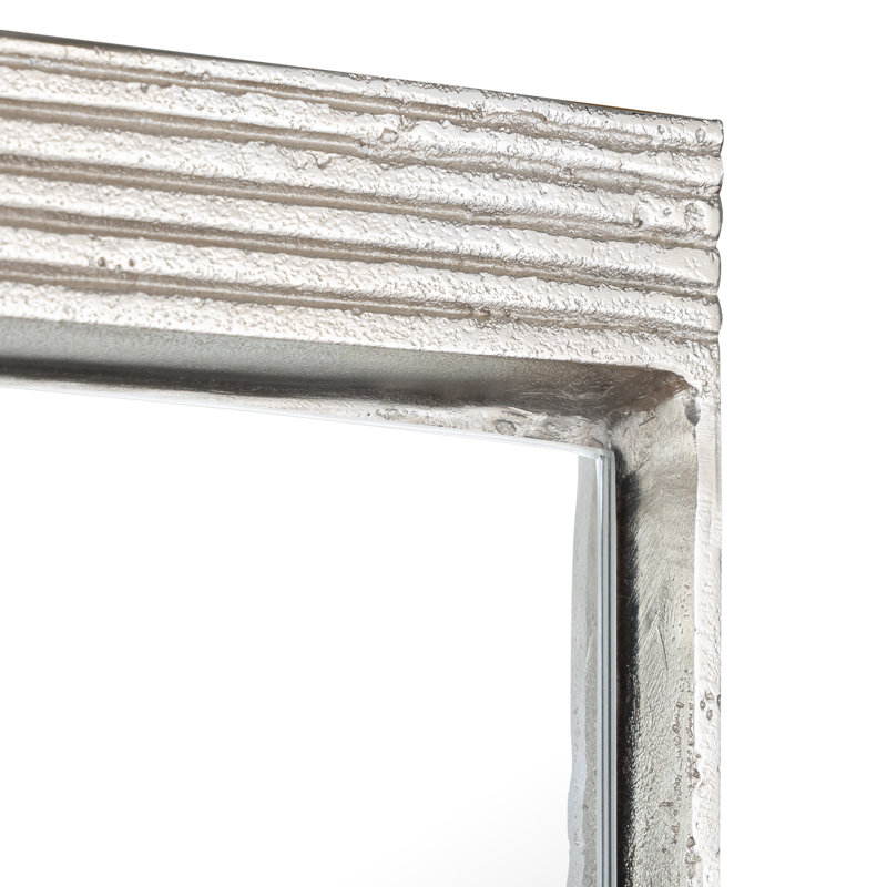Miroir mural Flute - Nickel poli