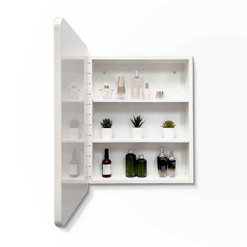 Armoire à pharmacie encastrée avec miroir