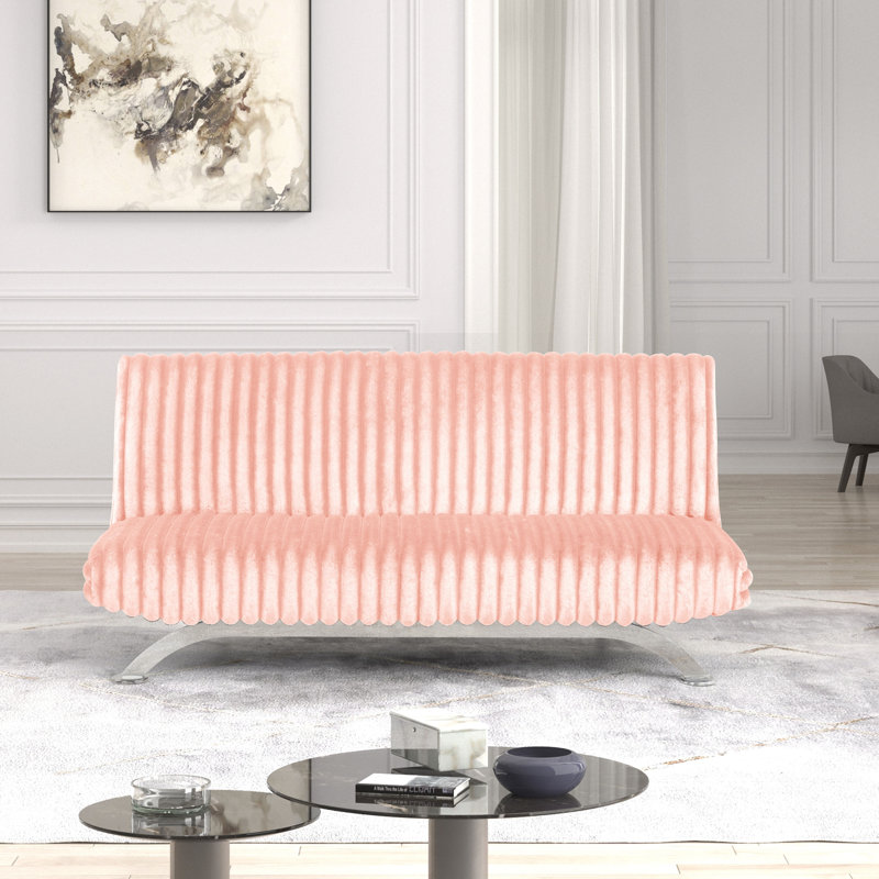Canapé-lit Kayetan, Chenille rose