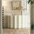 47.24" Fiberglass Wavy Console Table - No Assembly Needed