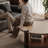 Solid Wood Round Coffee Table-105892957