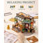 Ensemble de maison miniature pour restaurant Diy Little Bear