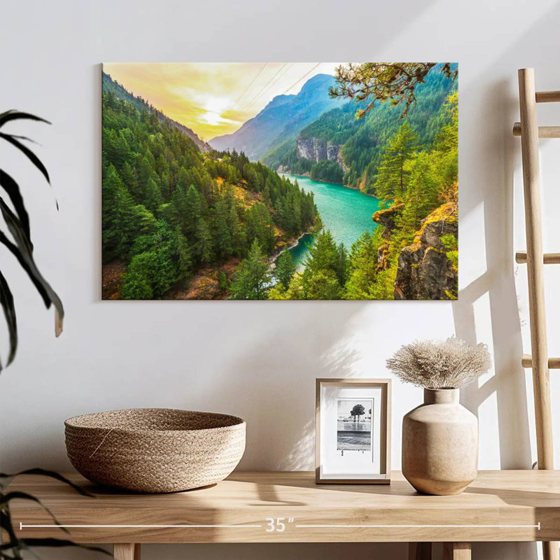 Alvord Diablo Lake à Washington, H 16 po x l 24 po