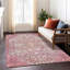 Tapis intérieur / extérieur Xhevrie Merlot lavable à la machine-142180413