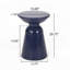 Table de bout d'extérieur en métal-2013043816