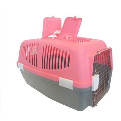 Plastic Pet Carrier with 1 Door