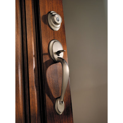Dakota Single Cylinder Entrance Handleset with Smartkey, Exterior Handle Only