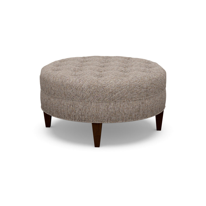Round Ottoman, 5246-70, Walnut