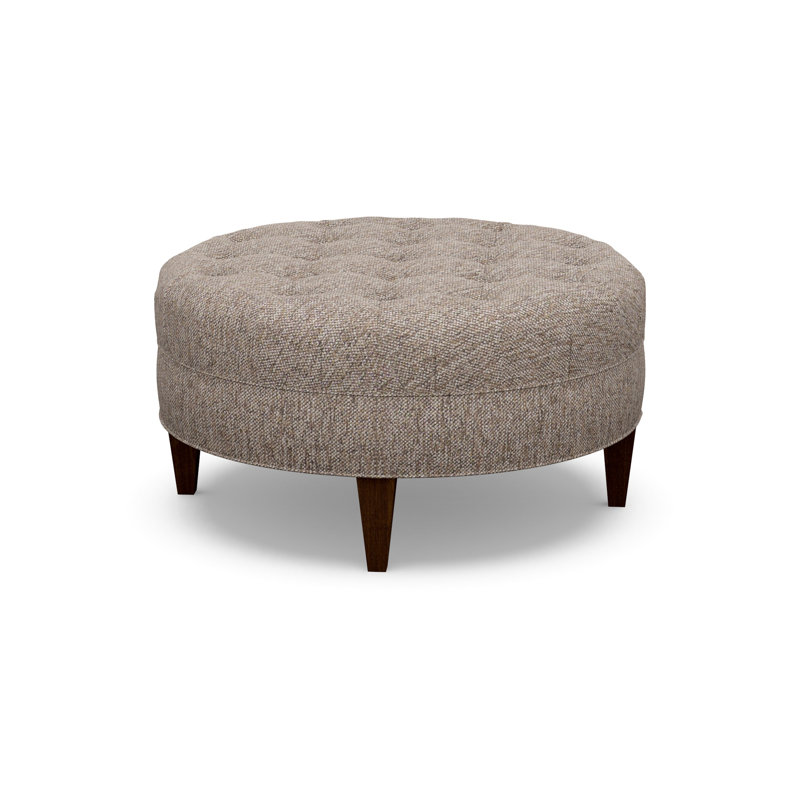Round Ottoman, Walnut, 9637-86