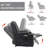 Large Power Lift Recliner Chair With Massage And Heat For Elderly, Overstuffed Wide Recliners, Heavy Duty Motion Mechanism With USB And Type C Ports, 2 Steel Cup Holders-1929105825