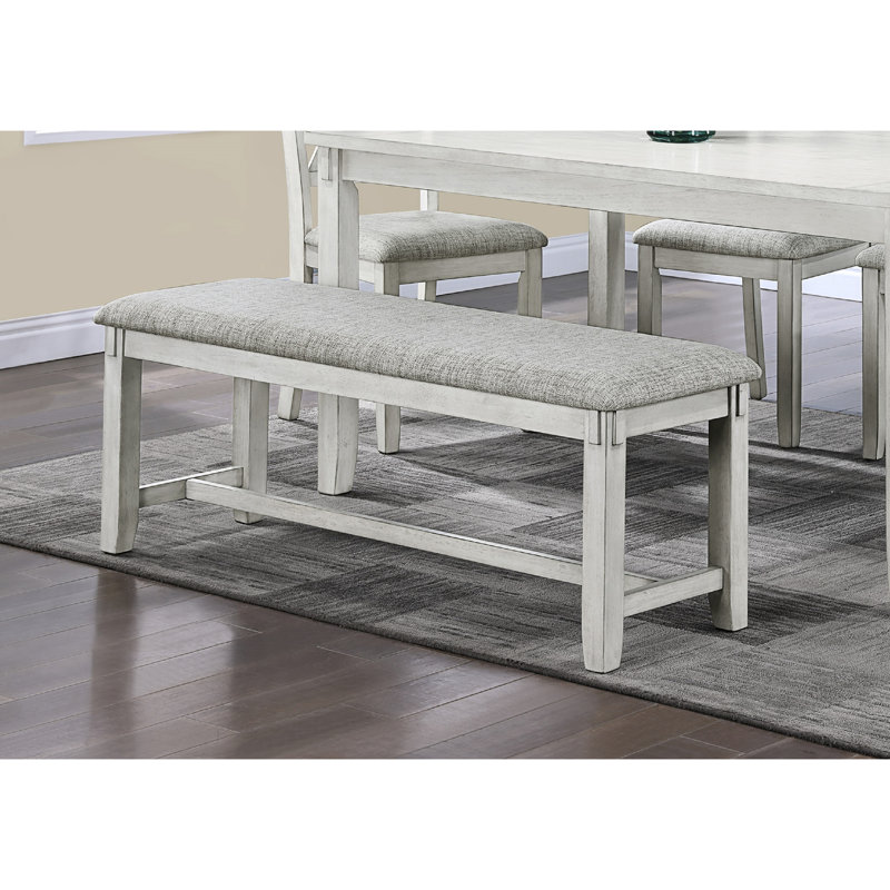 Meuble de salle à manger de style transitionnel en bois flotté de hauteur standard 1pc