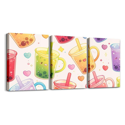 3 Piece Wrapped Canvas Print