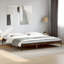Vidaxl Bed Frame Engineered Wood And Metal-693526091-693526092