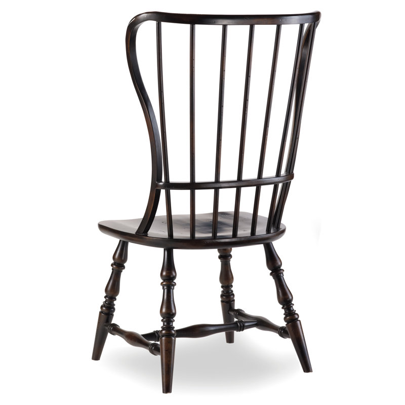 Sanctuary Windsor Back Side Chair, Ebony