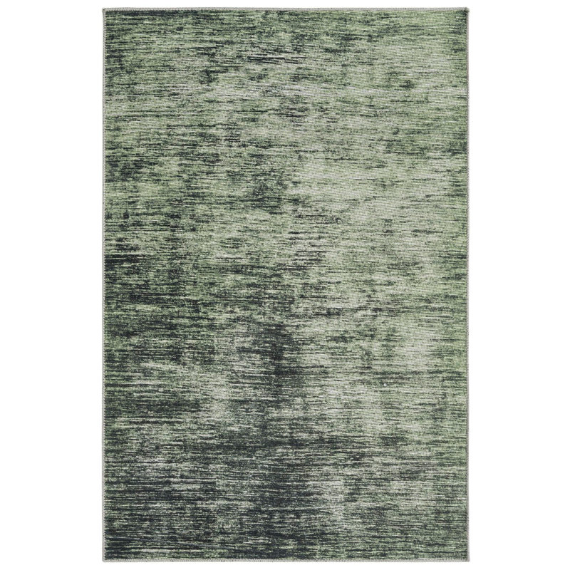 Ikhasa Chenille Abstract Indoor Rug, Rectangle 4' x 6'
