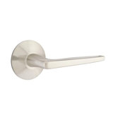 Hermes Flat Privacy (Bed & Bath) Door Lever with Round Rosette