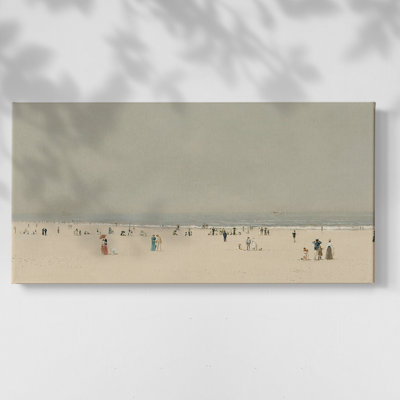 Série nautique-CD XXII - Toile tendue avec châssis encadré - Prêt à être accroché