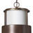 Saturn Bronze 1 -Bulb 21.3" H Mains only Outdoor Hanging Lantern-131415660-131415697