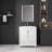 Jelise 30 " W Freestanding Standard Free Standing 1 Single Vanity Bathroom Vanity With Ceramic Top