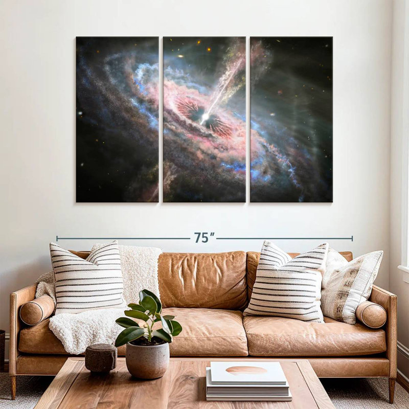 Oberle Quasar Outflow, 42" H x 65" W
