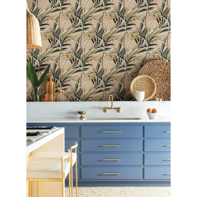 Tropical Paradise Floral Double Roll