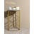Marble Top End Table