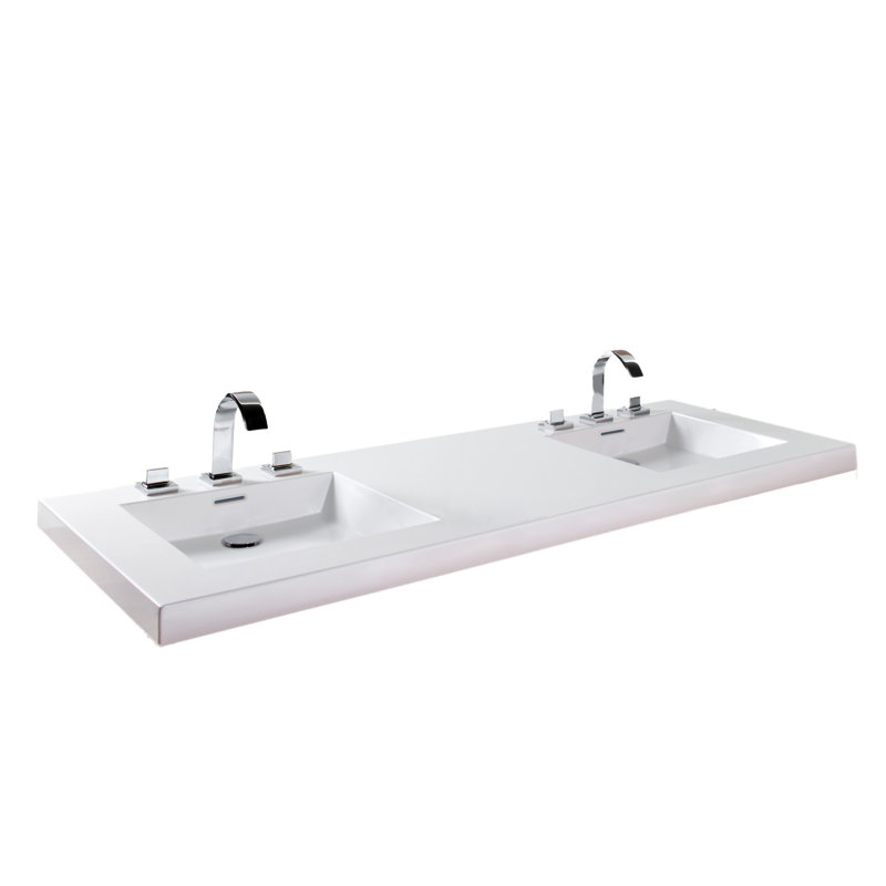 60 po Cube Collection, Blanc véritable ultrabrillant