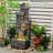 Chatara Handcrafted Outdoor Weather Resistant Floor Fountain