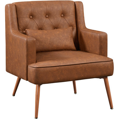 64cm Wide Tufted Armchair