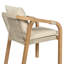 Chaise de patio avec coussin Calam