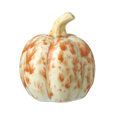 Porcelain Pumpkin Decoration