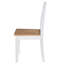 45 cm H Solid Wood Ladder Back Dining Chair