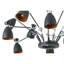 Giron 12 - Light Grey Cluster Pendant-34235559
