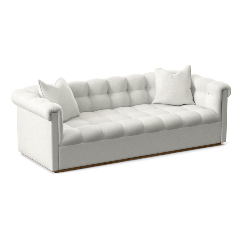 Thom Filicia Home 98" Nottingham Sofa, Kennelly Snow, Havana