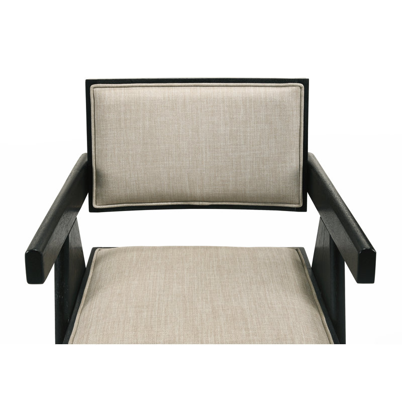 18.5'' H Fabric Upholstered Arm Chair