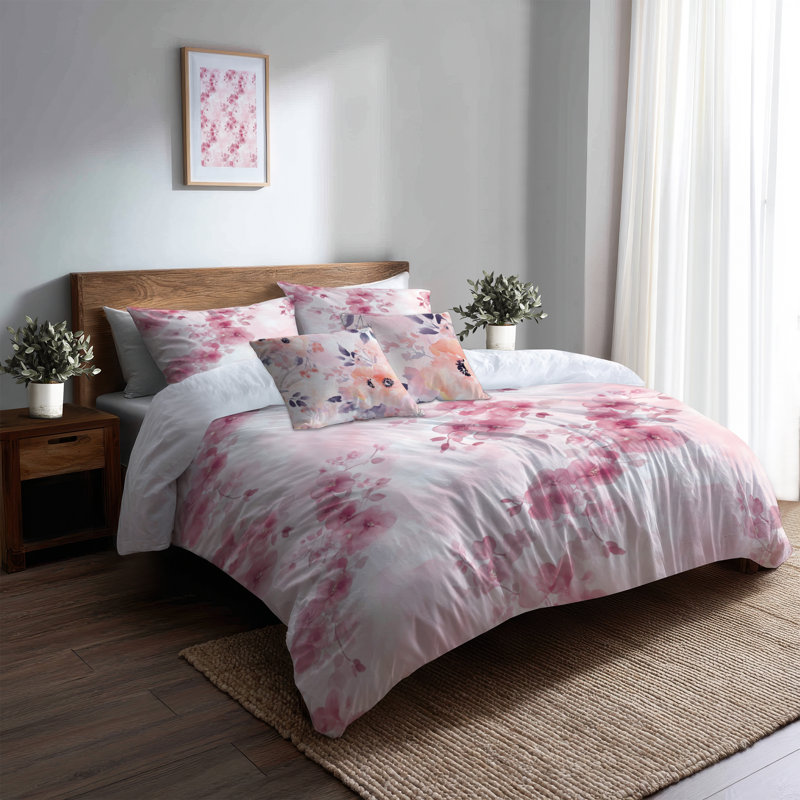 Ensemble d'édredon 6 pièces Teens Botanical, Queen Comforter + 5 Additional Pieces
