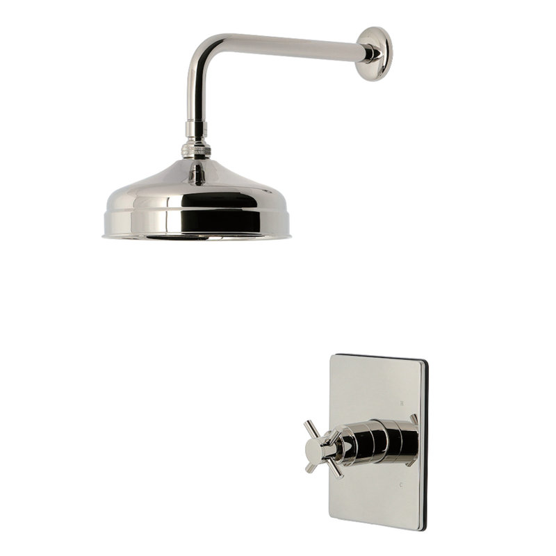Kingston Brass Concord Single-Handle Pressure Balanced Shower Faucet, Polished Nickel