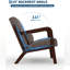 Fauteuil d'appoint lombaire MidCentury-1693286482