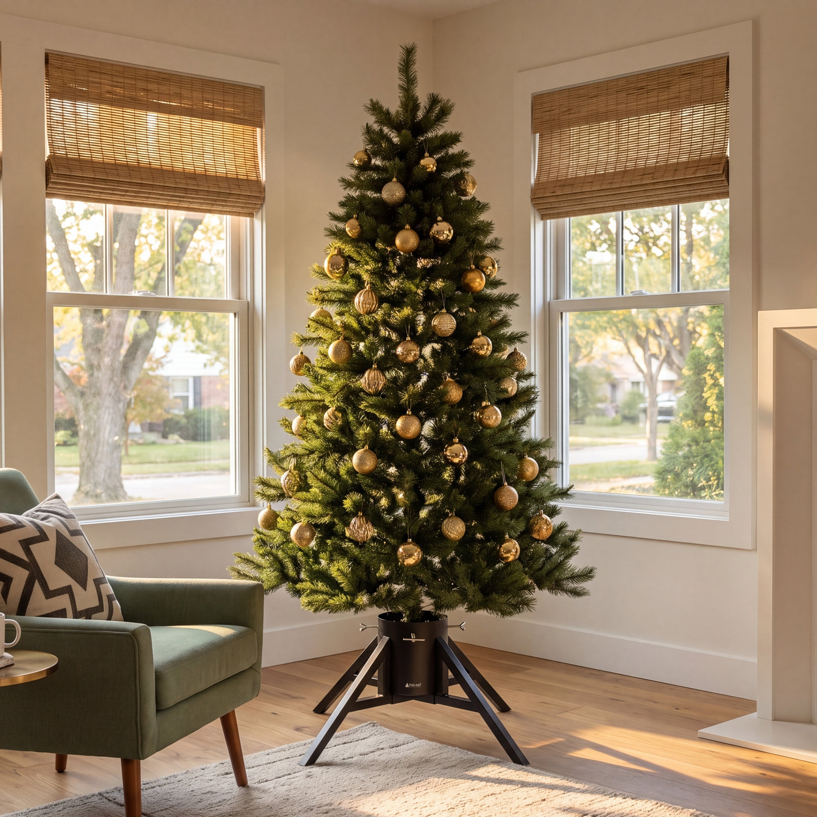 10' Real Christmas Tree Stand Base